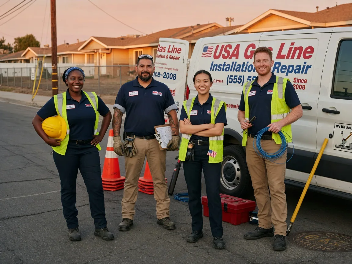 Gas Line Installation company in Almond, NC